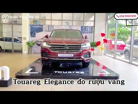 CẬN CẢNH TOUAREG ELEGANCE 2023 MÀU ĐỎ - VOLSKWAGEN SÀI GÒN
