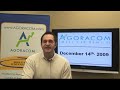 AGORACOM Small Cap TV - December 14, 2009