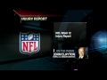 SC: NFL Injury Report #28/11