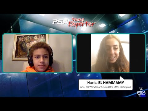 Squash: PSA Young Reporter Meets... Hania El Hammamy