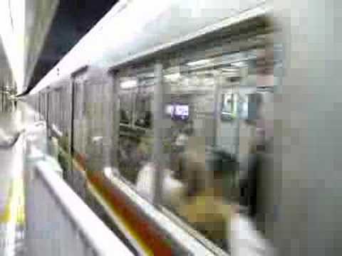 東京メトロ副都心線 池袋駅5番線 東京メトロ7000系発車(TokyoMetro Fukutoshin Line)