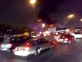 حريق الدائري الشرقي محطة بنزين مقابل ساحة العروض بين مخرج10 18-5-2008