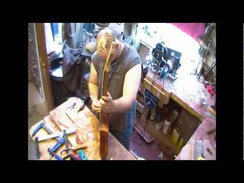 An entire custom guitar build in timelapse - part 2
