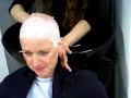 head shaving real in salon head shaving real in salon