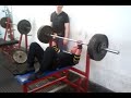 Click here to watch this video Robert Hopkinson 147.5kg Bench Press PB