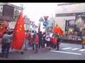 聖火リレー 長野駅前抗議活動 2-1