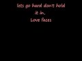 Trey Songz Love Faces (Lyrics+music) ALL RIGHTS RESERVED