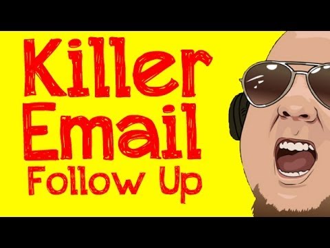 how to write follow up email