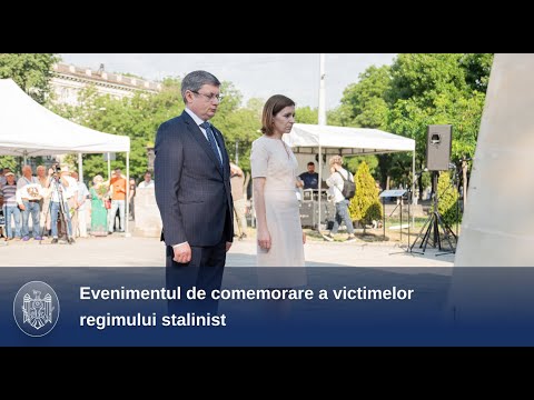 Președinta Maia Sandu, la evenimentul de comemorare a victimelor regimului stalinist: „Să le onorăm memoria, să le cinstim numele, să ne cunoaștem trecutul”