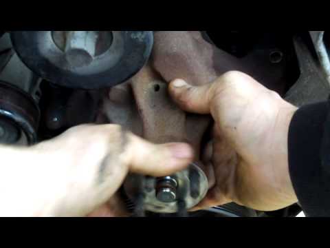 How to replace a small block chevy waterpump 350 5.7