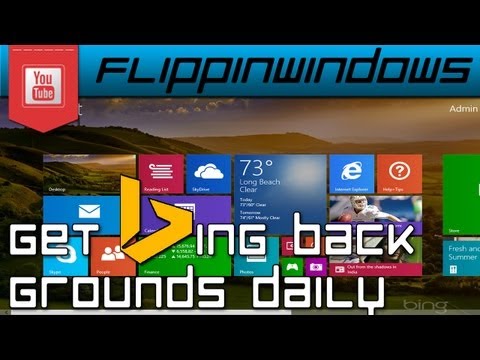 how to save bing desktop images