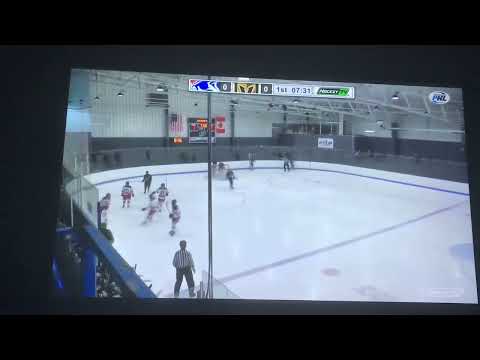 Foy with a backhand sauce for an assist.