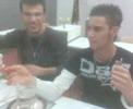 AHMAD und VURAL beim Experimentieren!!!!haha