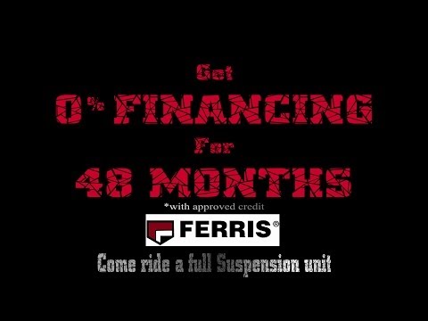 how to finance a zero turn mower