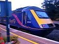 FGW HST Power Car 43144 Powers Up from Bath Spa 06/09/07