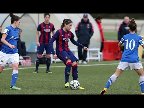 HIGHLIGHTS: Femenino A - Sant Gabriel, 5-0 (League, Season 2014/15)