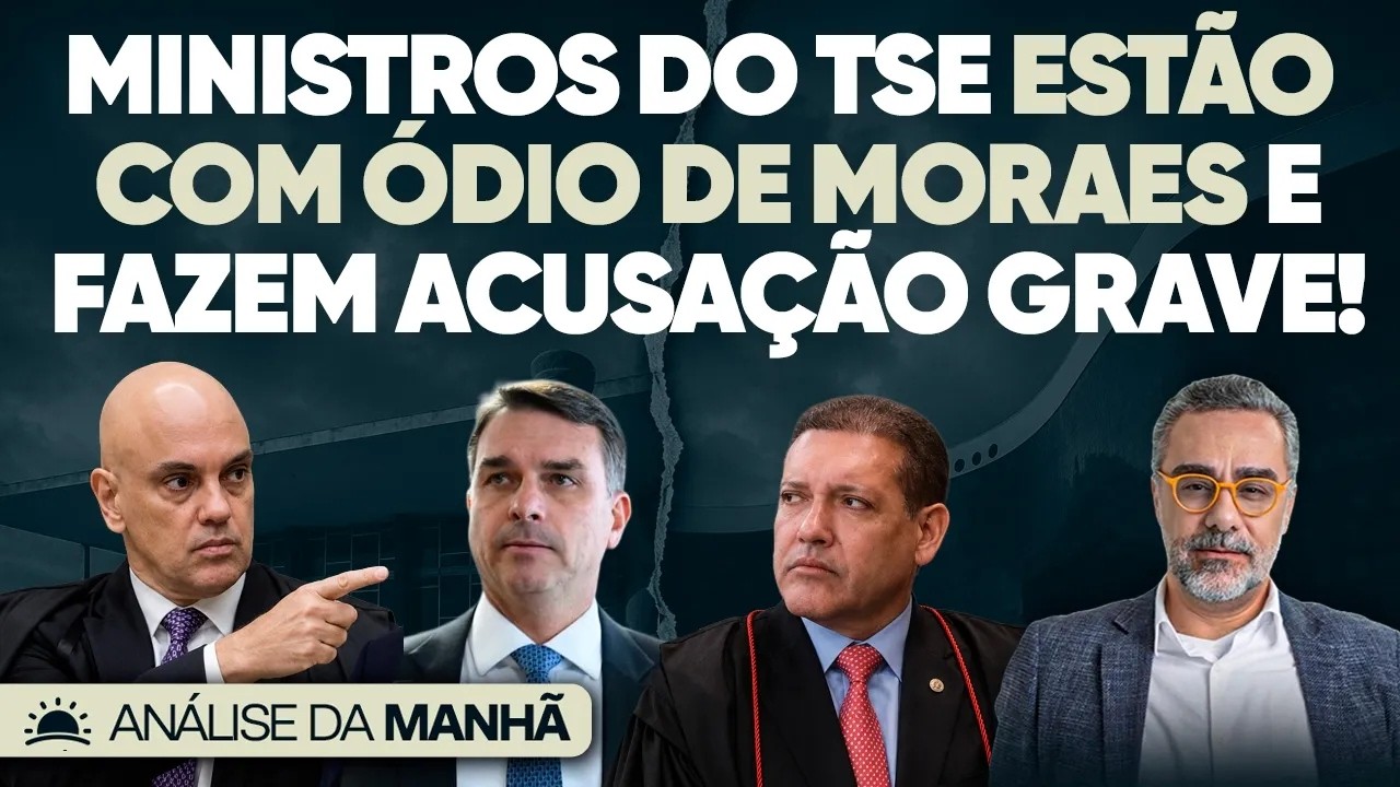 Ministros do TSE Estão Com Ódio de Moraes Veja!
