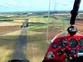 Derrick flying a microlite