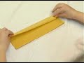 How to Fold Napkins : How to Fold a Love Knot in a Napkin