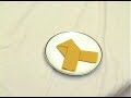 how to fold napkins : how to fold a love knot in a napkin