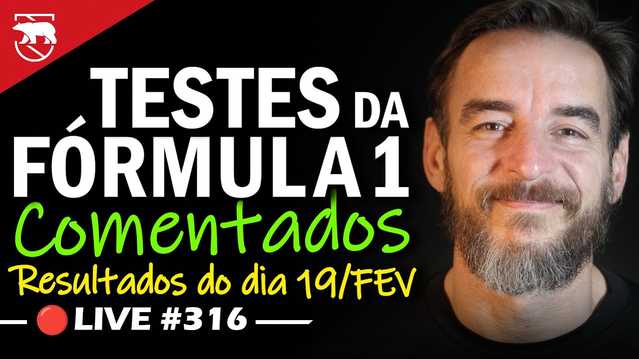 [ 🔴LIVE 316 ] TESTES da FÓRMULA 1 no BAHREIN - SEMANA 2 / DIA 2