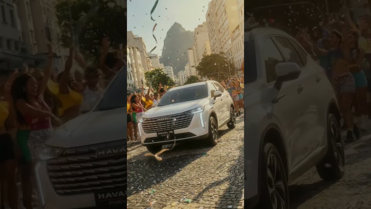 ​O novo GWM Haval H6 PHEV35 atravessa os ritmos e cores que fazem do nosso país único.