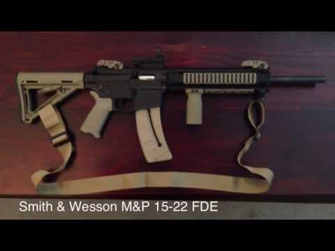 how to remove s&w m&p 15-22 stock