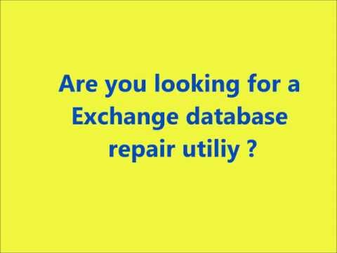 how to rebuild exchange database