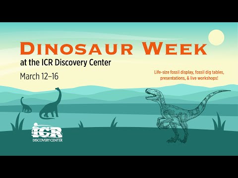Dinosaur Week at the ICR Discovery Center 2024 | Dallas, TX