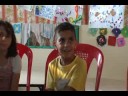パレスチナハートアートプロジェクト2008 3/3 子どもへのインタビュー