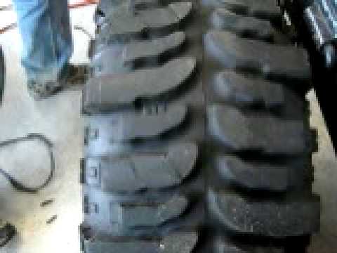 SUPER SWAMPER BOGGER TIRE GROOVING