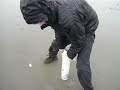 catching a razor clam