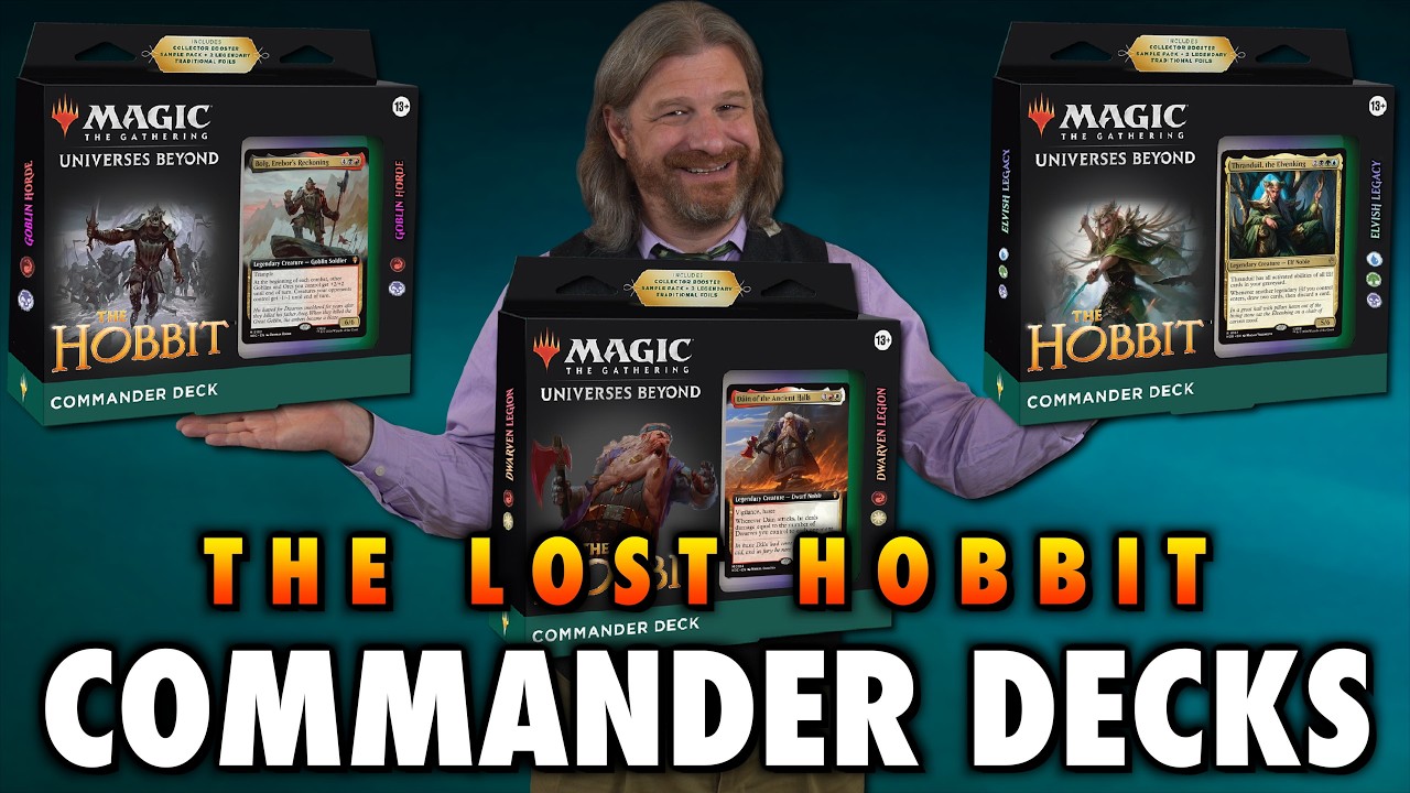 Is It Worth It To Buy The Lost Hobbit Commander Decks of Magic: The Gathering?