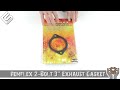 Remflex 3 inch 2 Bolt Exhaust Gasket (Part Number: RF8006) Remflex 3 inch 2 Bolt Exhaust Gasket (Part Number: )