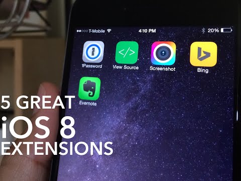 TIP: 5 Great iOS 8 Extensions