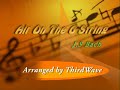 Air on the G string-Electric Guitar Solo Arrangement