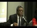 question and answer (mostly norris mcdonald answering question). congresswoman eddie bernice johnson sponsored her 16th forum at the 2008 annual congressional black caucus legislative conference at the walter e. washington convention center in washington, d.c. the theme of the science and technology braintrust was 