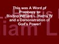 part # 1 - a prophetic word to bishop william l. harris iv and the icaf delegation.