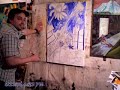 oil painting w/ T.S.PEW (flowers) #2 fast