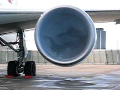 767 CF6 ENGINE RUN