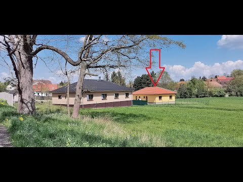 Video Novostavba RD v obci Bořeňovice, bungalov 4+kk s velkým pozemkem a krásnými výhledy na polosamotě