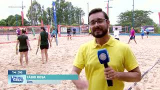 Beach Tennis em Lins: Circuito Open 2024 começou em grande estilo