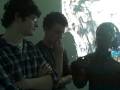 Collette Creary-Myers, Arber Pllana and Richard Simkins