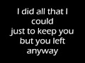 video ADDICTED BY SIMPLE PLAN WITH LYRICS .This is the second time I make the lyrics of a song ... Picture