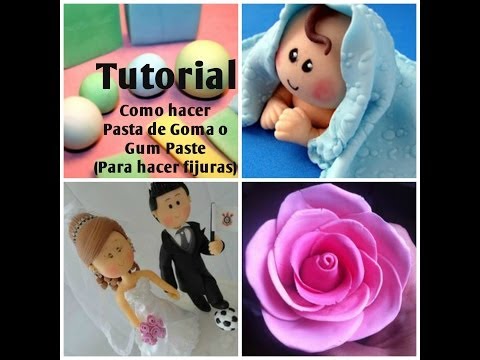 pasta de goma - En este video podras aprender a ser tu propia pasta de goma y podras hacer fijuras , tambien aprenderas hacer pegamento y tu propia bolsita para espolvorear ...