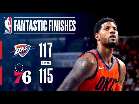 Video: The Thunder And 76ers Engage In A Fantastic Finish | January 19, 2019