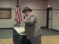 Prof. John Frary with the Penobscot County Republicans