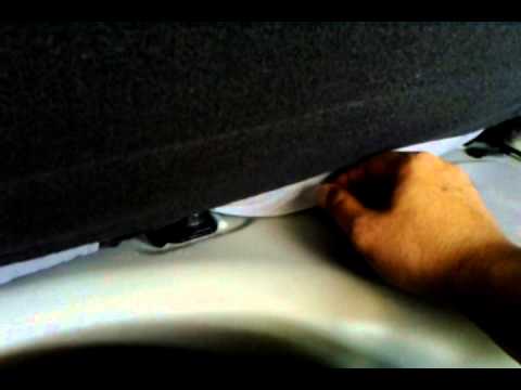 Removing Back Seat ( Seat Cover ) Hyundai Eon