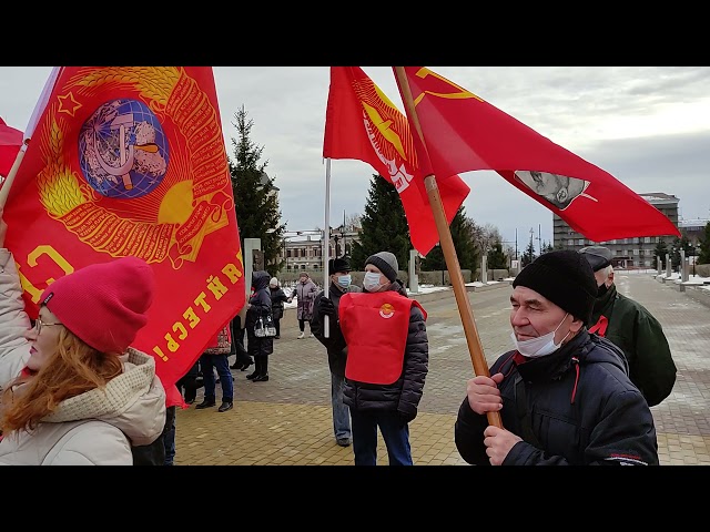 В Тобольске отметили 104-ю годовщину Великого Октября