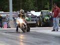 Nepovedený start motorkáře